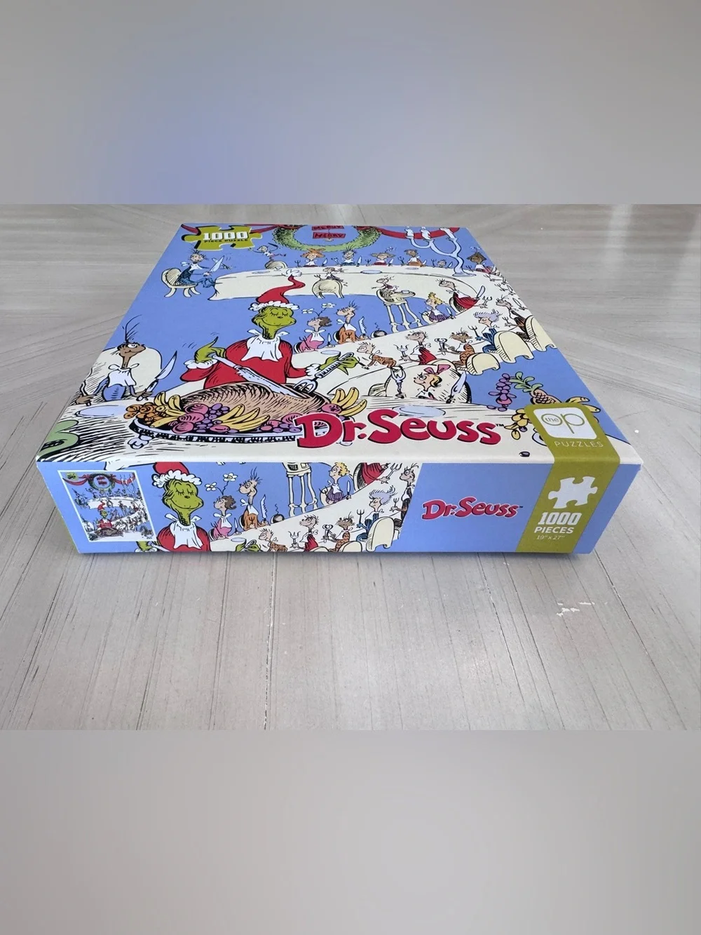Dr. Seuss The Grinch Feast 1000 Piece Jigsaw Puzzle – Brand New in Box